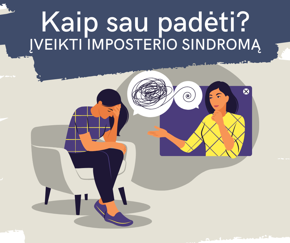 imposterio sindromas kaip sau padeti